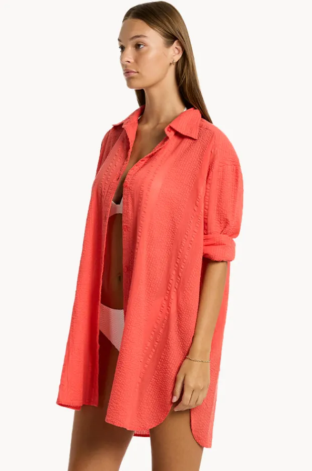 Women Sea Level Heatwave Cover Up Shirt