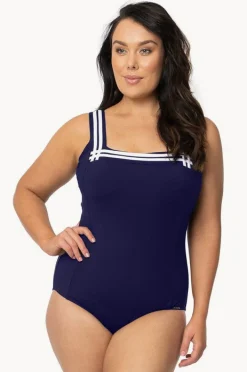 Women Jantzen Heritage Square Neck One Piece