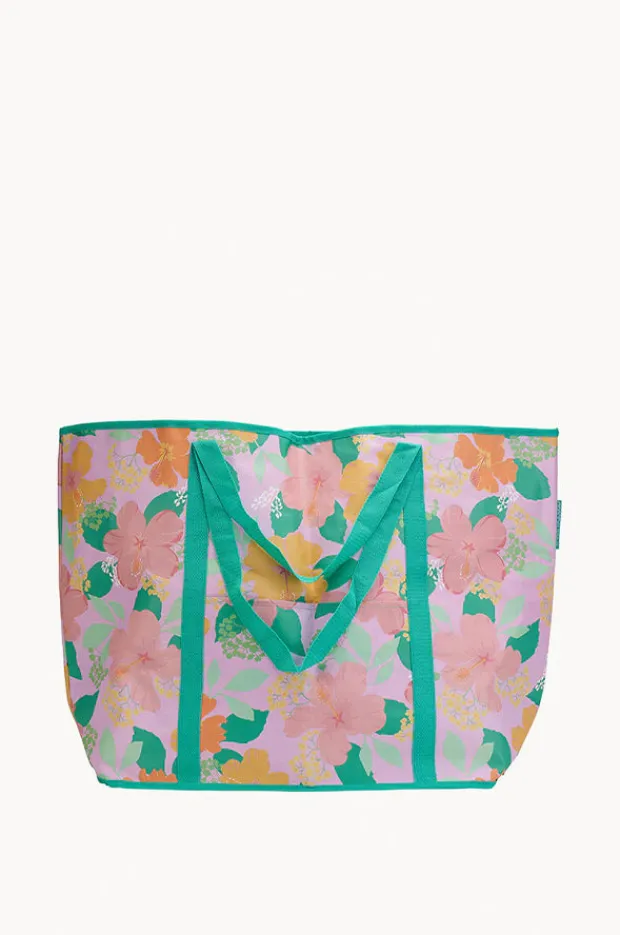 Women Annabel Trends Hibiscus Jumbo Beach Bag