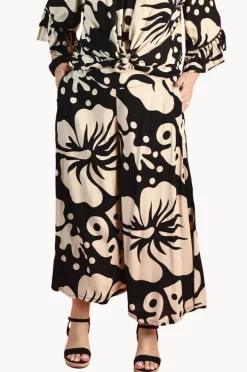 Women Bodacious Hideaway Hibiscus Sydney Wide Leg Pant