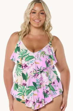 Women Capriosca Honolulu Tiered Frill Tankini Separate