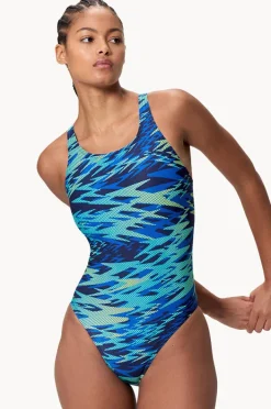 Women Speedo Hyperboom Allover Medalist One Piece