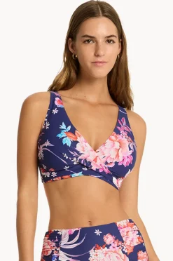 Women Sea Level Indochine G Cup Cross Front Bra