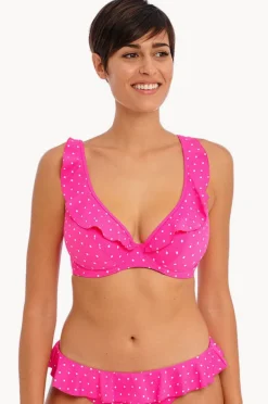 Women Freya Jewel Cove F Cup Frill Plunge Bra