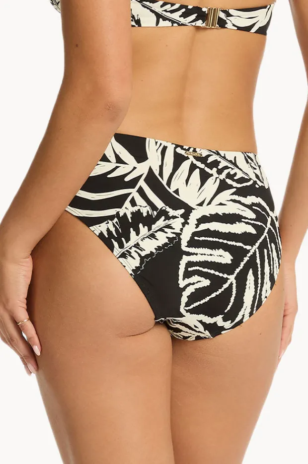 Women Sea Level Jungle Book Mid Bikini Pant