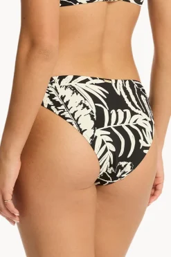 Women Sea Level Jungle Book Tie Side Cheeky Pant