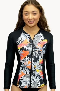 Women Salty Ink Kailani Reef Long Sleeve Suntop