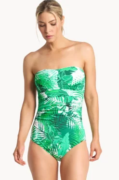 Women Jantzen Keanu E/f Cup Bandeau One Piece