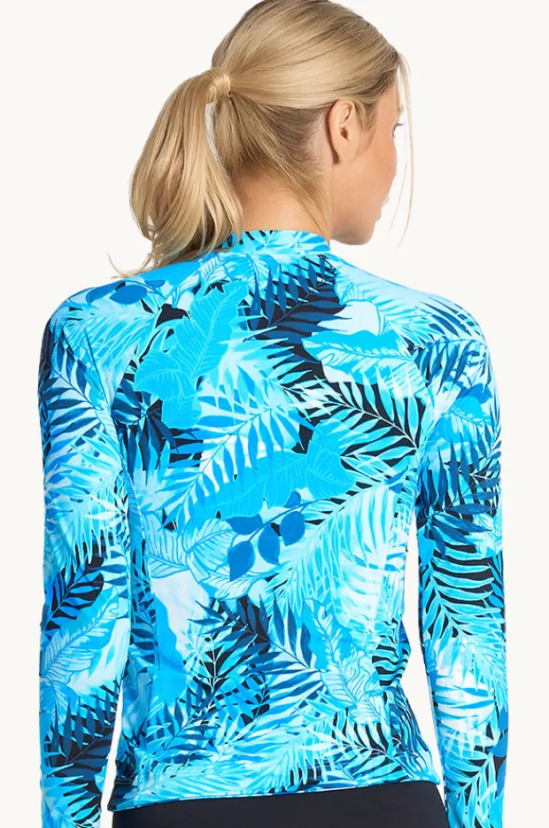 Women Jantzen Keanu Long Sleeve Suntop