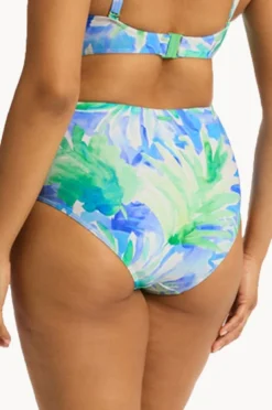 Women Sea Level Key Largo Gathered High Waist Pant