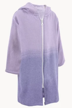 Back Beach Co Kids Fade Hooded Towelling Robe 5-7Y
