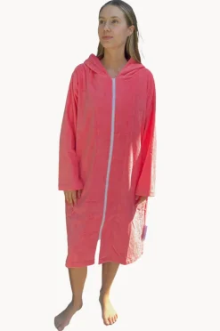 Back Beach Co Kids Salty Hooded Towelling Robe 7-11Y
