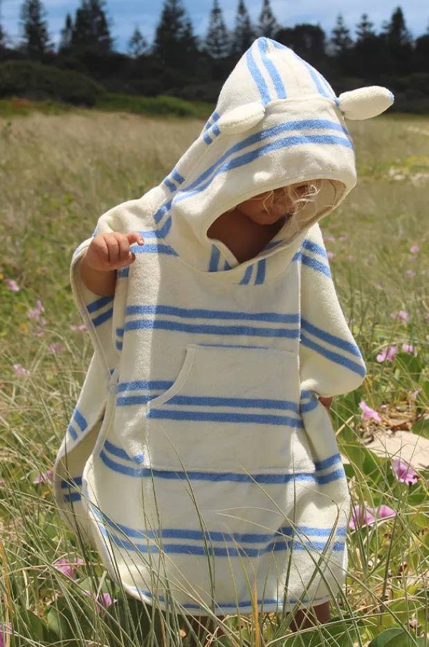 BOY Sunny Life Kids Sammy The Seagull Hooded Towel