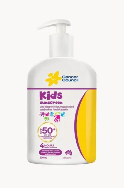 Women Cancer Council Australia Kids Sunscreen Pump 50+ 500ml
