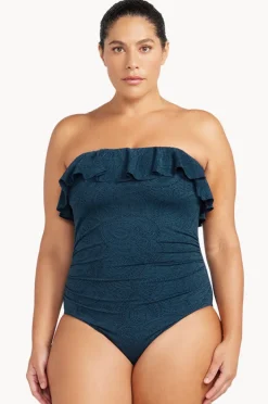 Women Artesands La Traviata Vermeer Frill Bandeau One Piece