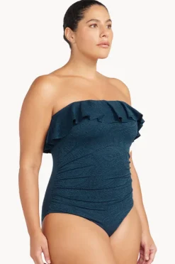 Women Artesands La Traviata Vermeer Frill Bandeau One Piece