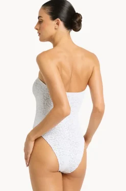 Women Bond-eye Leopard Fane Bandeau One Piece