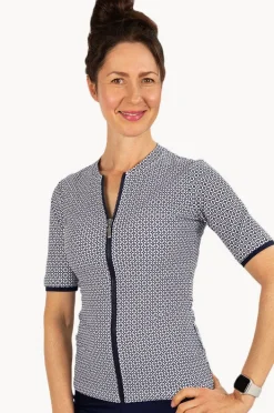 Women Babes In The Shade Mamiko Short Sleeve Suntop