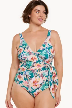 Women Capriosca Maui Tie Cross Over One Piece