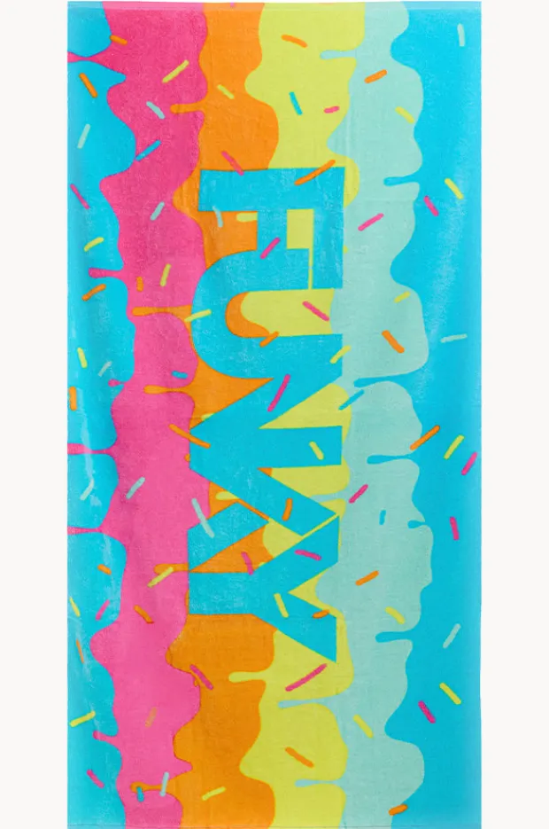 Women Funky Trunks Melting Mayhem Towel