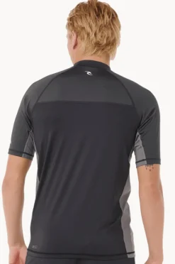 Rip Curl Mens Drive Short Sleeve Suntop