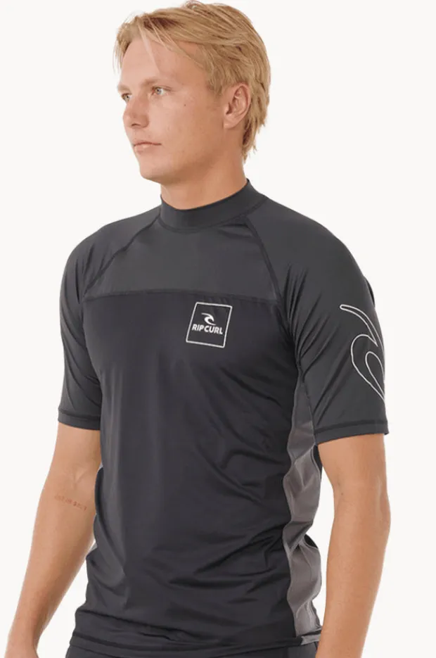 Rip Curl Mens Drive Short Sleeve Suntop