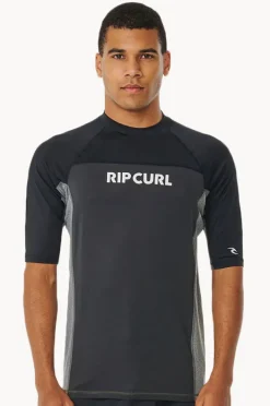 Rip Curl Mens Drive Short Sleeve Suntop