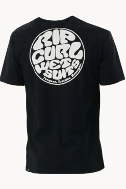 Rip Curl Mens Icons Of Surf Short Sleeve Rash Top