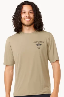 Rip Curl Mens Icons Surflite Short Sleeve Suntop
