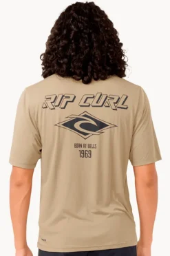 Rip Curl Mens Icons Surflite Short Sleeve Suntop