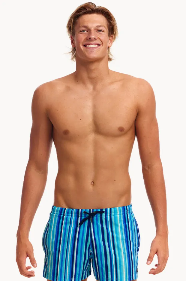 Funky Trunks Mens Lane Lines Shorty Short
