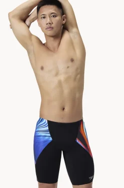Speedo Mens Lava Blur Digital V-cut Jammer