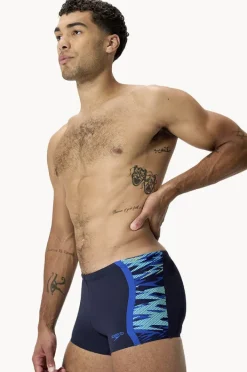 Speedo Mens Print Spliced Aquashort