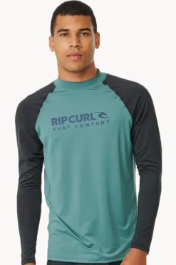 Rip Curl Mens Shock Long Sleeve Suntop