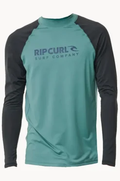 Rip Curl Mens Shock Long Sleeve Suntop