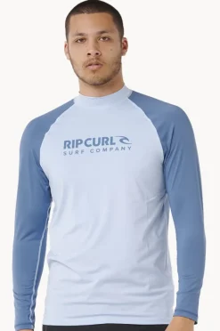 Rip Curl Mens Shock Long Sleeve Suntop