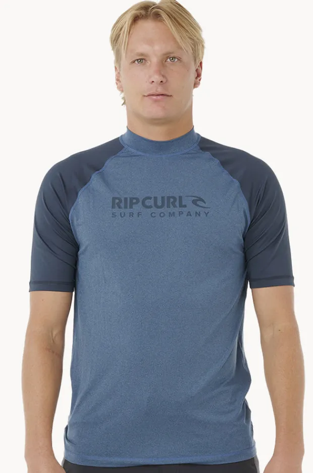 Rip Curl Mens Shock Short Sleeve Suntop