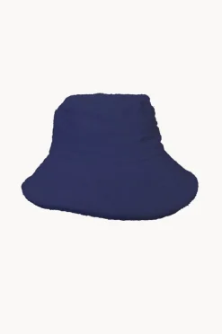 Cherry Red Mens Terry Towelling Bucket Hat