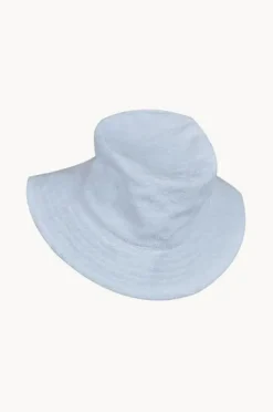 Cherry Red Mens Terry Towelling Bucket Hat