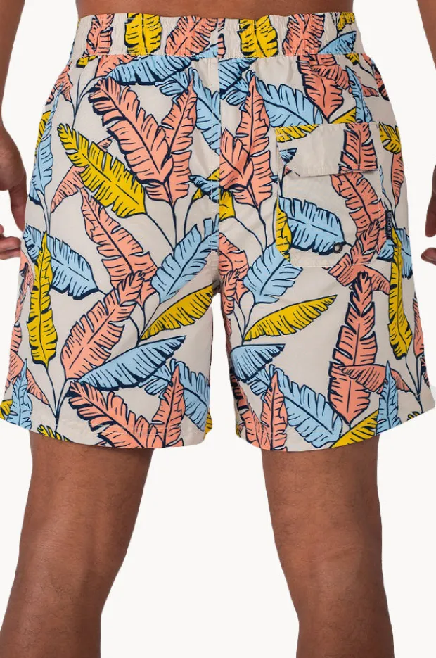 Coast Mens Tropical Leaf Boardshort