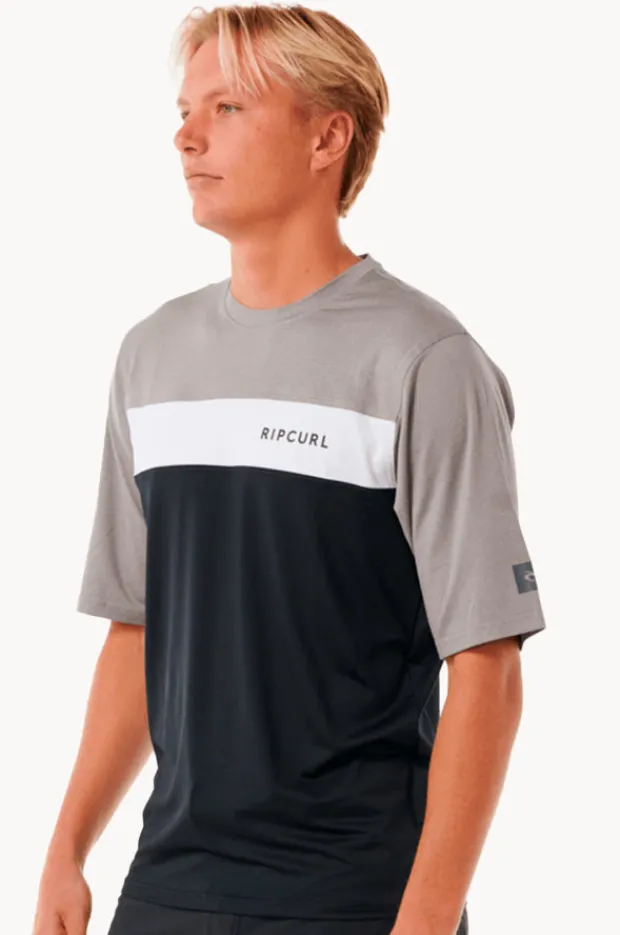 Rip Curl Mens Undertow Short Sleeve Suntop