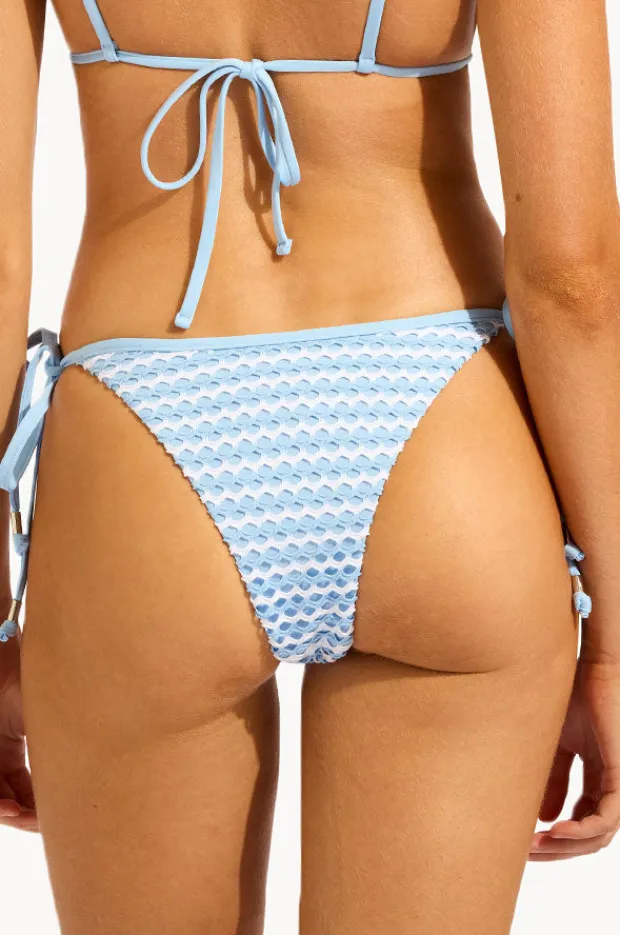 Women Seafolly Mesh Effect Tie Side Rio Pant