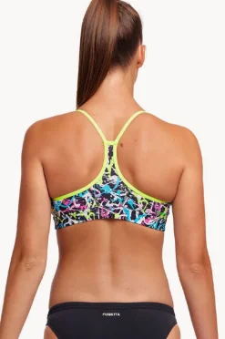 Women Funkita Messed Up Swim Crop Top