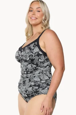 Women Capriosca Mono Paisley F/G Cup Underwire One Piece