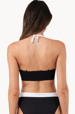 Women Une Piece Monochrome Texture Original Bustier Balconette
