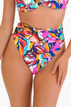 Women Moontide Nadia High Leg Gathered Pant