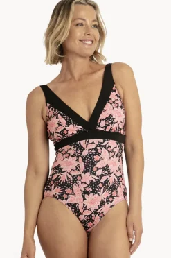 Women Poolproof Nakia Cross Front Scoop One Piece