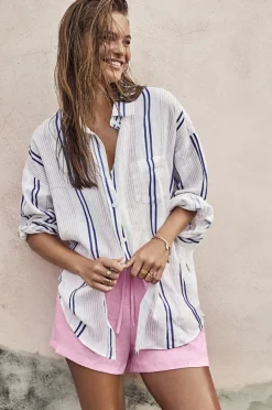 Women Sea Level Newport Beach Shirt