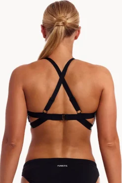 Women Funkita Night Flyer Hi Light Swim Top