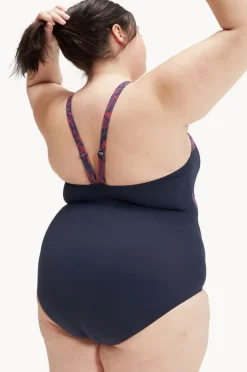 Women Speedo Orchidlustre Printed Shaping One Piece